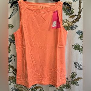 Lilly Pulitzer medium Renay tank UPF 50+ cantaloupe